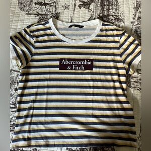 Abercrombie & Fitch Multicolor Striped Tee